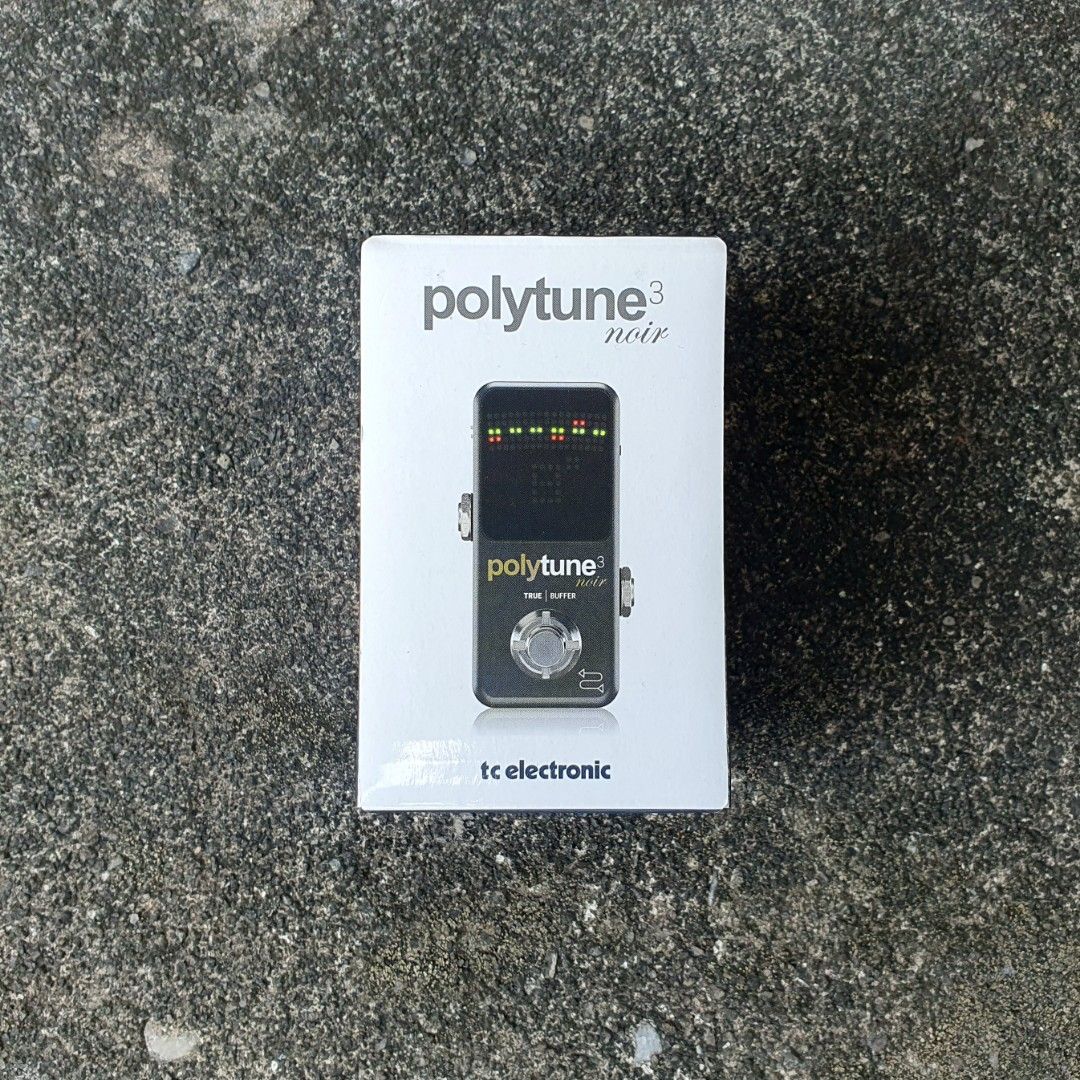 TC Electronic PolyTune 3 Mini Noir tuner, Hobbies & Toys, Music & Media
