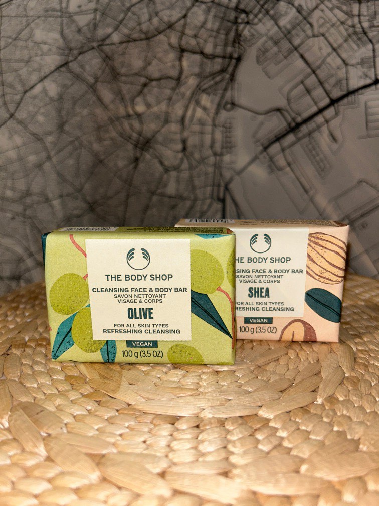 The Body Shop Cleansing Face & Body Bar, Beauty & Personal Care, Bath