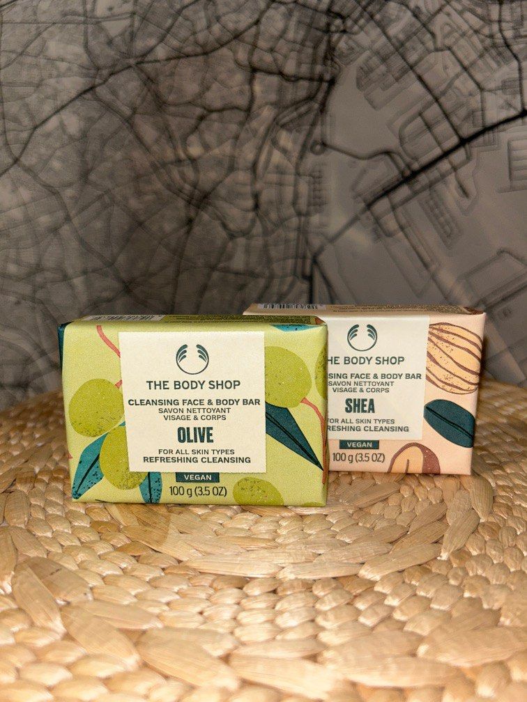 The Body Shop Cleansing Face & Body Bar, Beauty & Personal Care, Bath