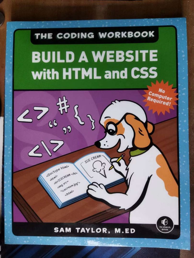 The Coding Workbook: Build a Website with HTML & CSS, Hobbies & Toys ...