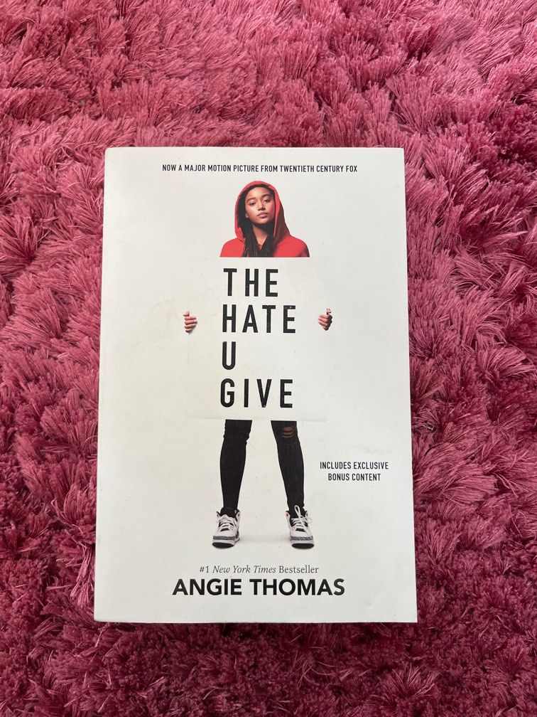 The Hate U Give by Angie Thomas, Hobbies & Toys, Books & Magazines