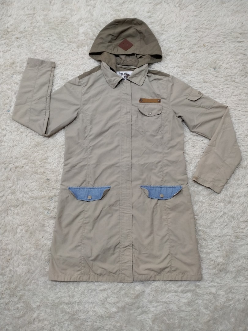 The North Face trench Coat on Carousell