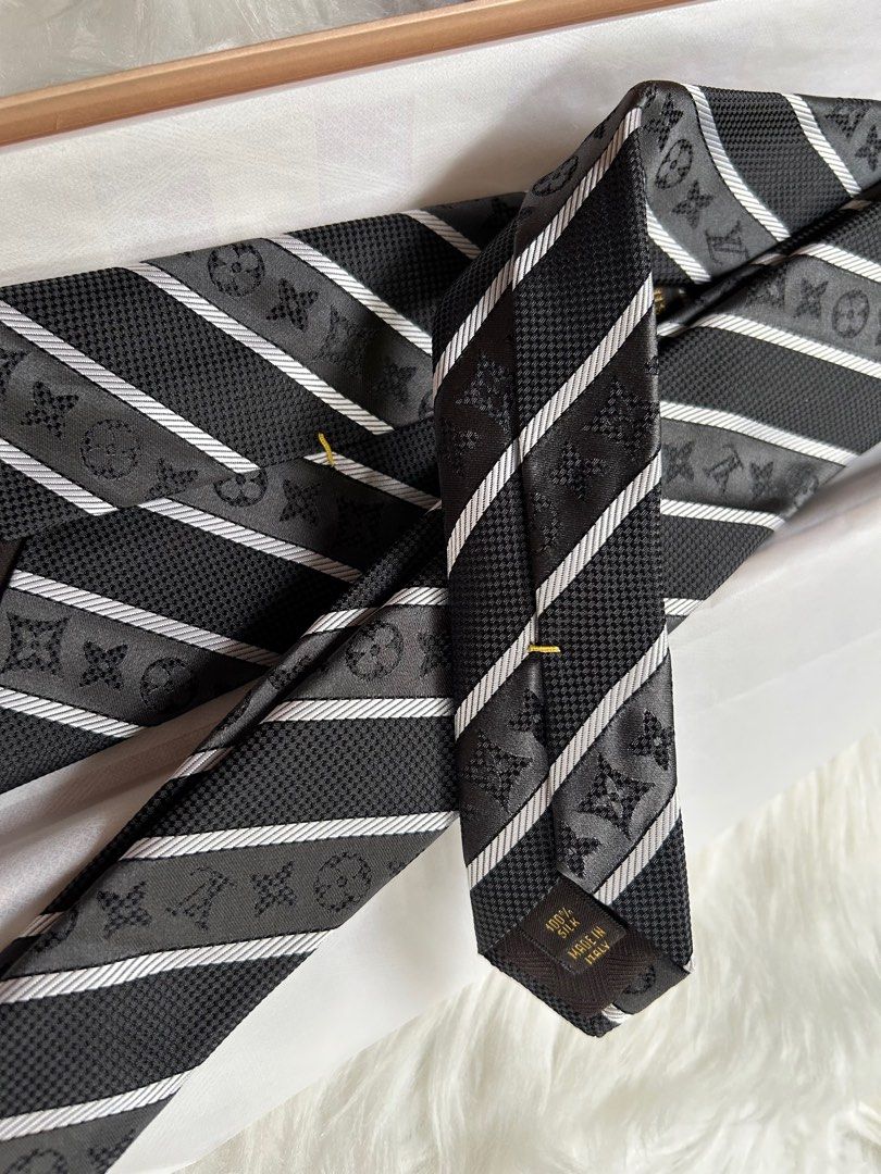 Products By Louis Vuitton: Monogram Striped Tie