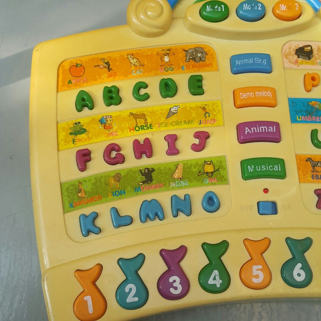 Toddler Learning Pad Alphabet and Numbers on Carousell