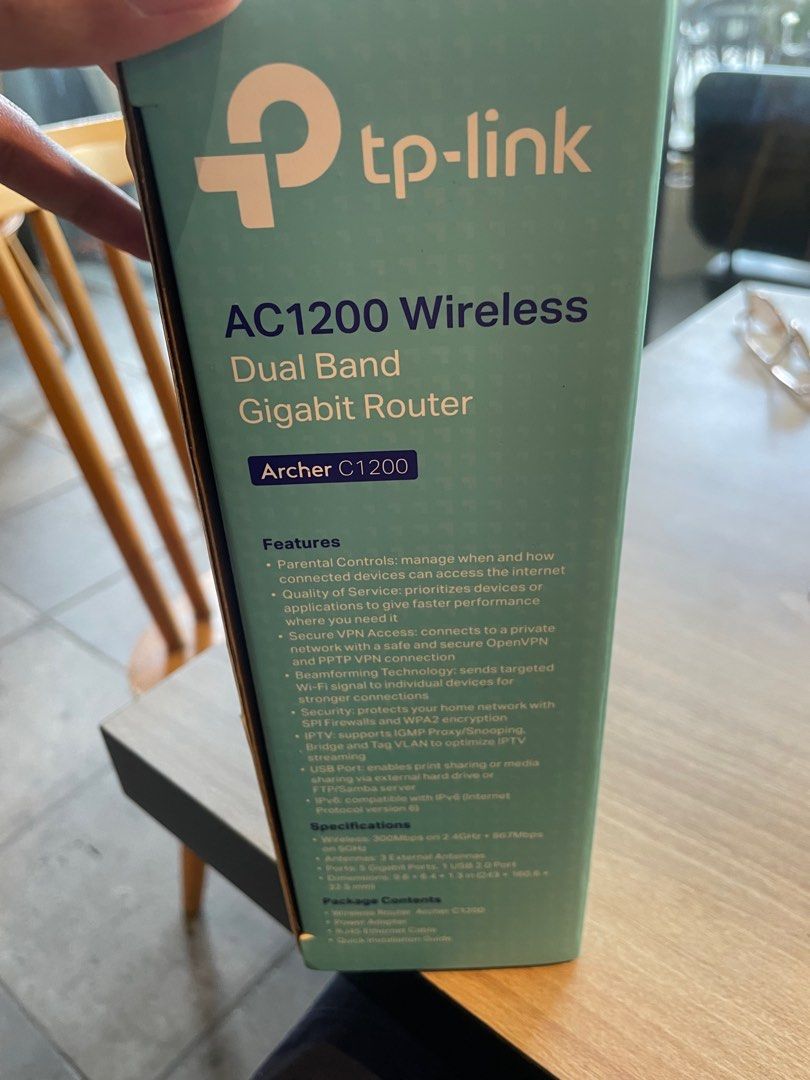 Ac1200 Wireless Router tp-link AC1200 Wireless Archer C1200 Dual Band Gigabit Router ...