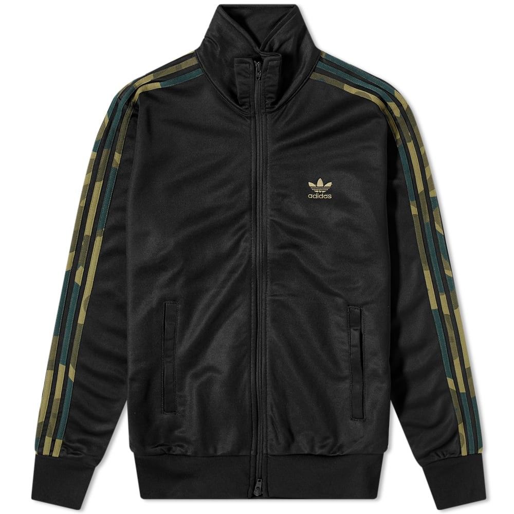 Adidas track top camo store