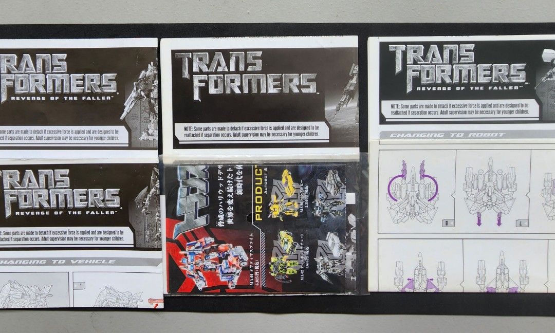 Transformers (Category: Toy Figures) located in Singapore. Submitted by ms.capybara (Listing ID 1235817889, Image 6). Description: Clearing vintage Transformers from different Toylines. Please see below for pricing. Takara Tomy (TT) and Hasbro. please DM to confirm the correct version. Since they are loose. open to negotiation. below market price NOT KO Transformers Movie 2007: Optimus Prime (Leader Class: Premium Vers) Starscream (G1 Deco) Jazz 