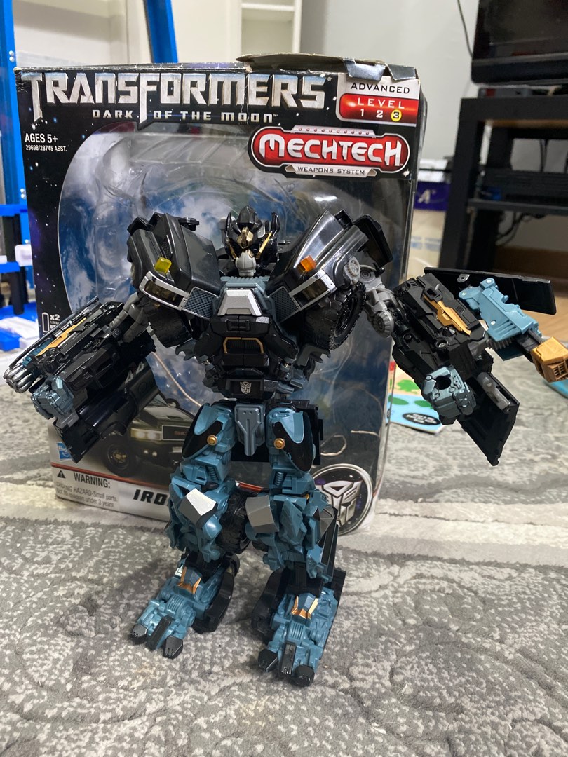 Transformers DOTM Ironhide Mechtech Leader Class, Hobbies & Toys