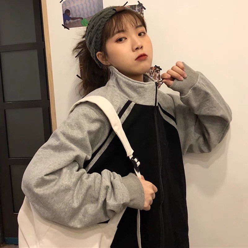 Turtle neck jackets top