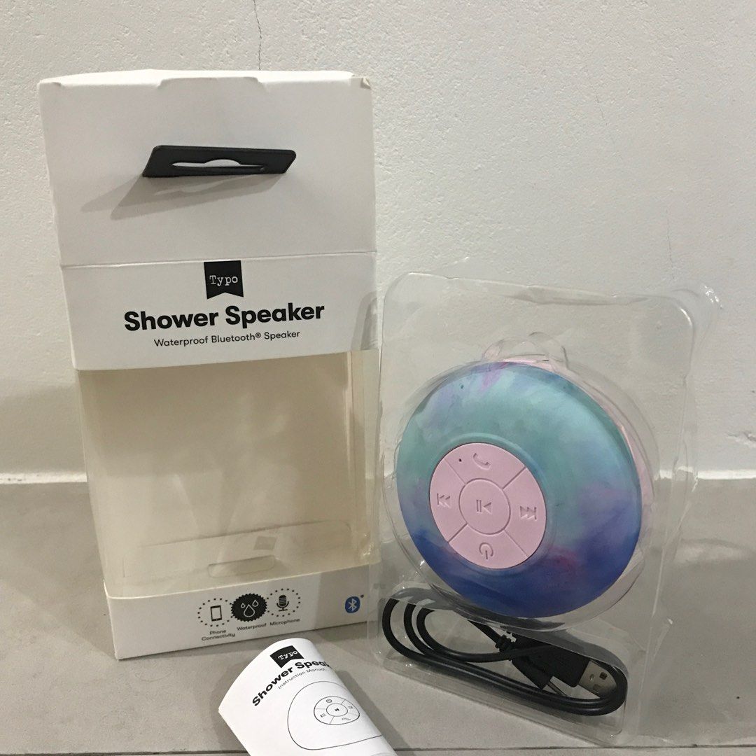 Typo Shower Speaker