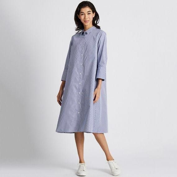 Uniqlo striped dress top