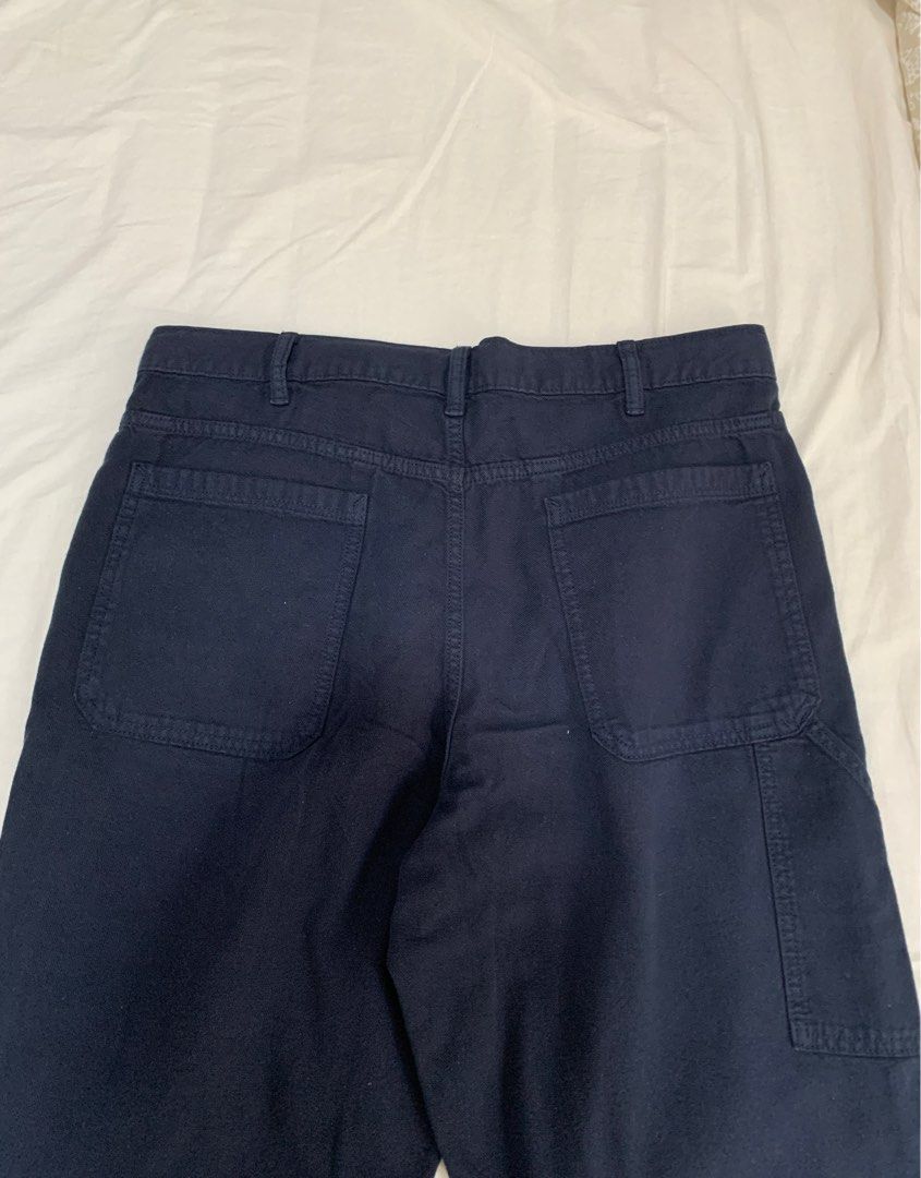 Dickies Navy Cargo Pants Year 2016. Tagged a size - Depop
