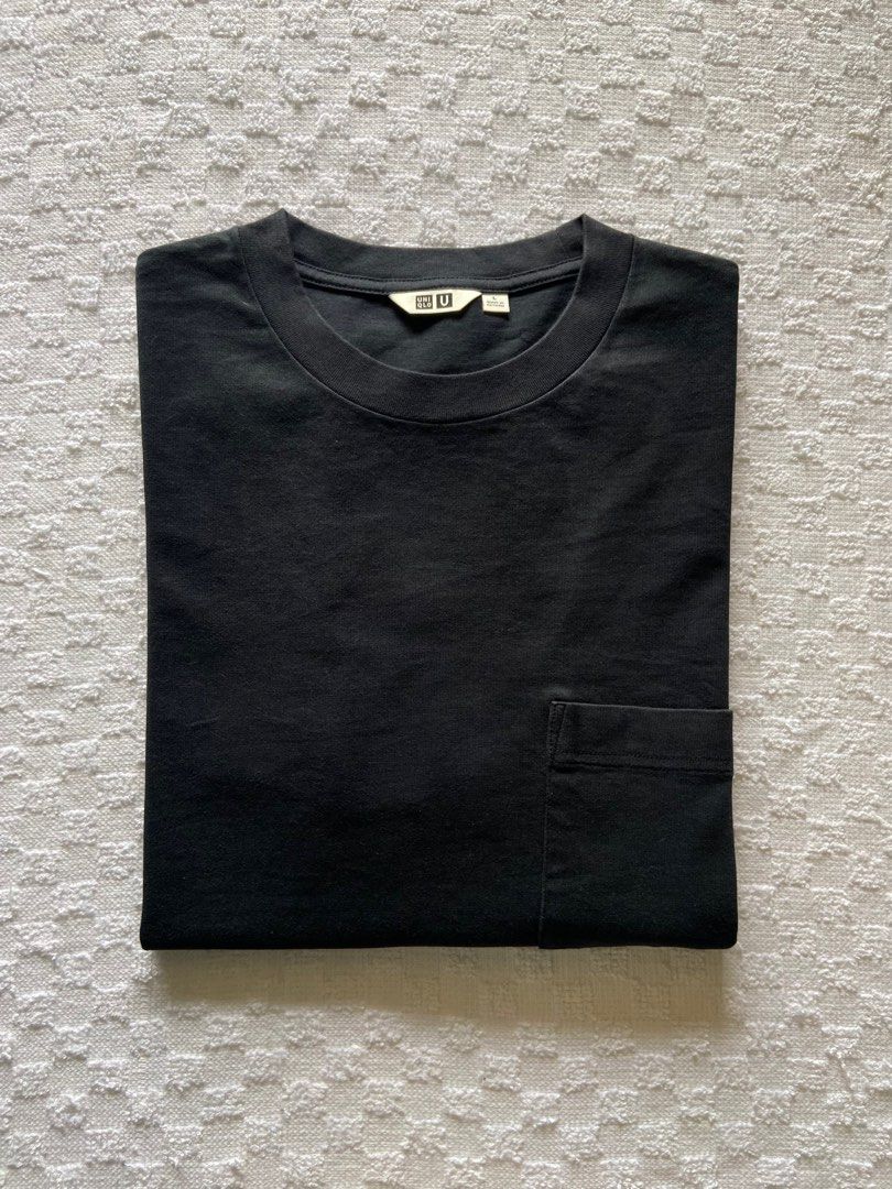 Oversized Pocket Crew Neck Half Sleeve T-Shirt