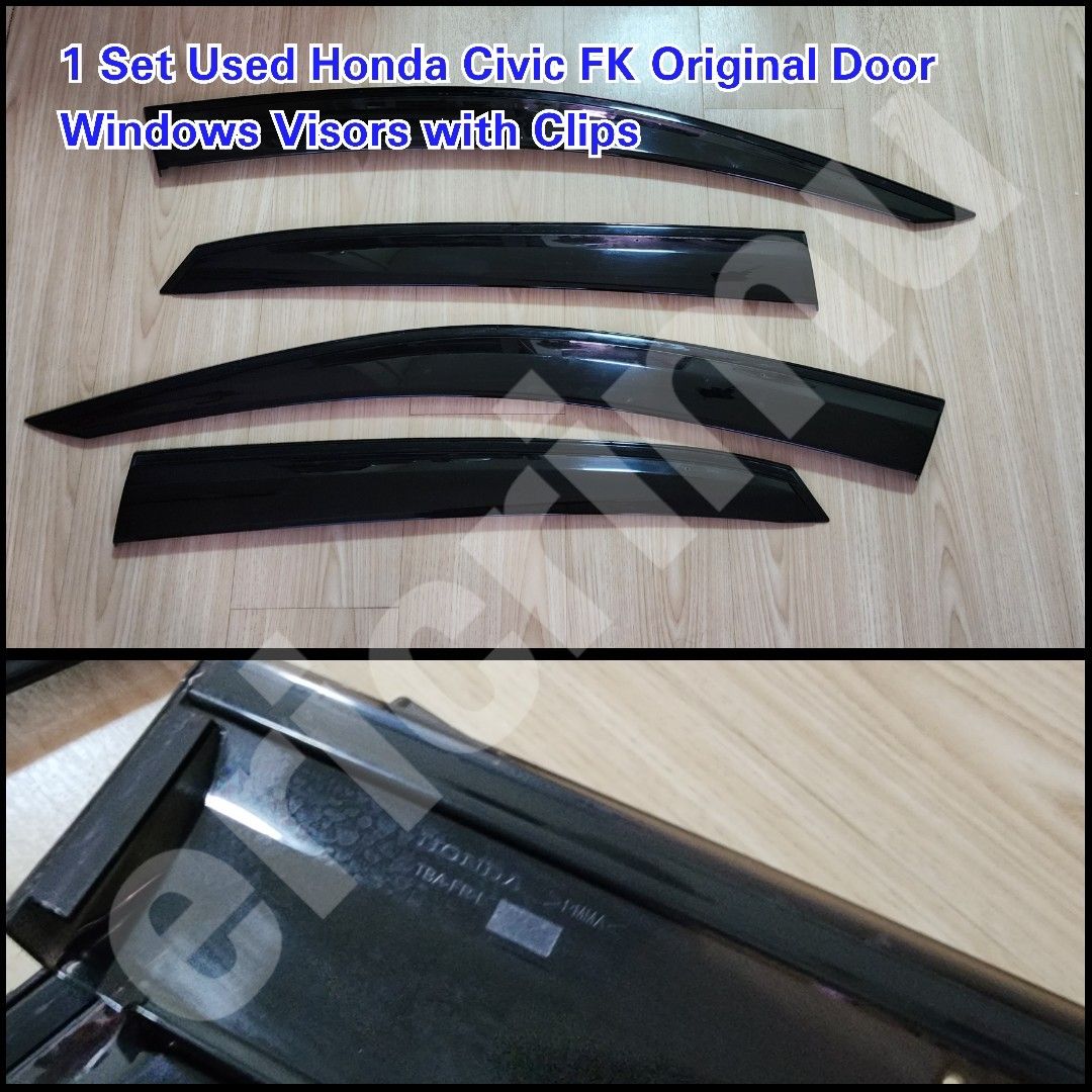 Used Honda Door Windows Visors Civic FC / FK, Odyssey RC, Car