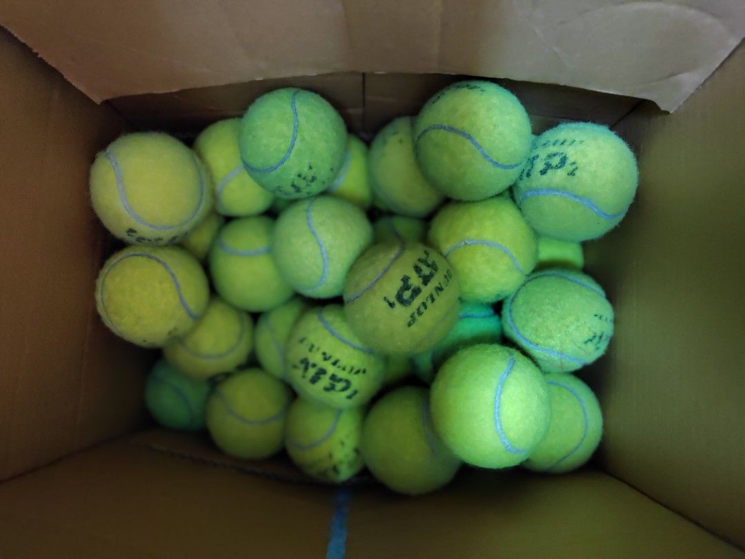 Used Tennis Ball, Sports Equipment, Sports & Games, Racket & Ball