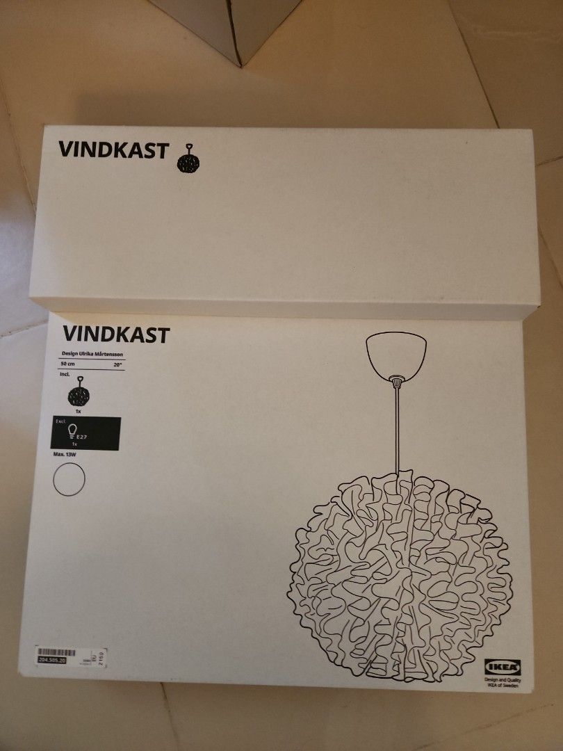 VINDKAST IKEA lamp, 傢俬＆家居, 燈飾及風扇, 燈飾 Carousell