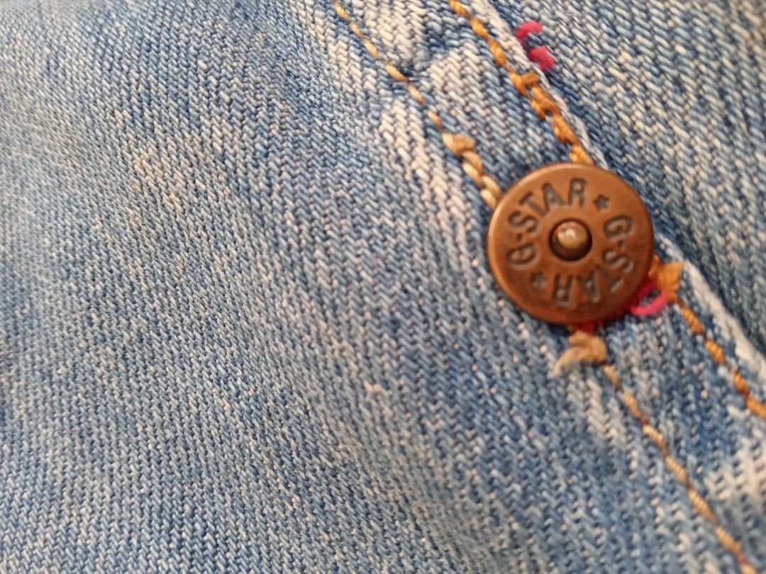 Vintage GStar Denim Jacket, Men's Fashion, Activewear on Carousell
