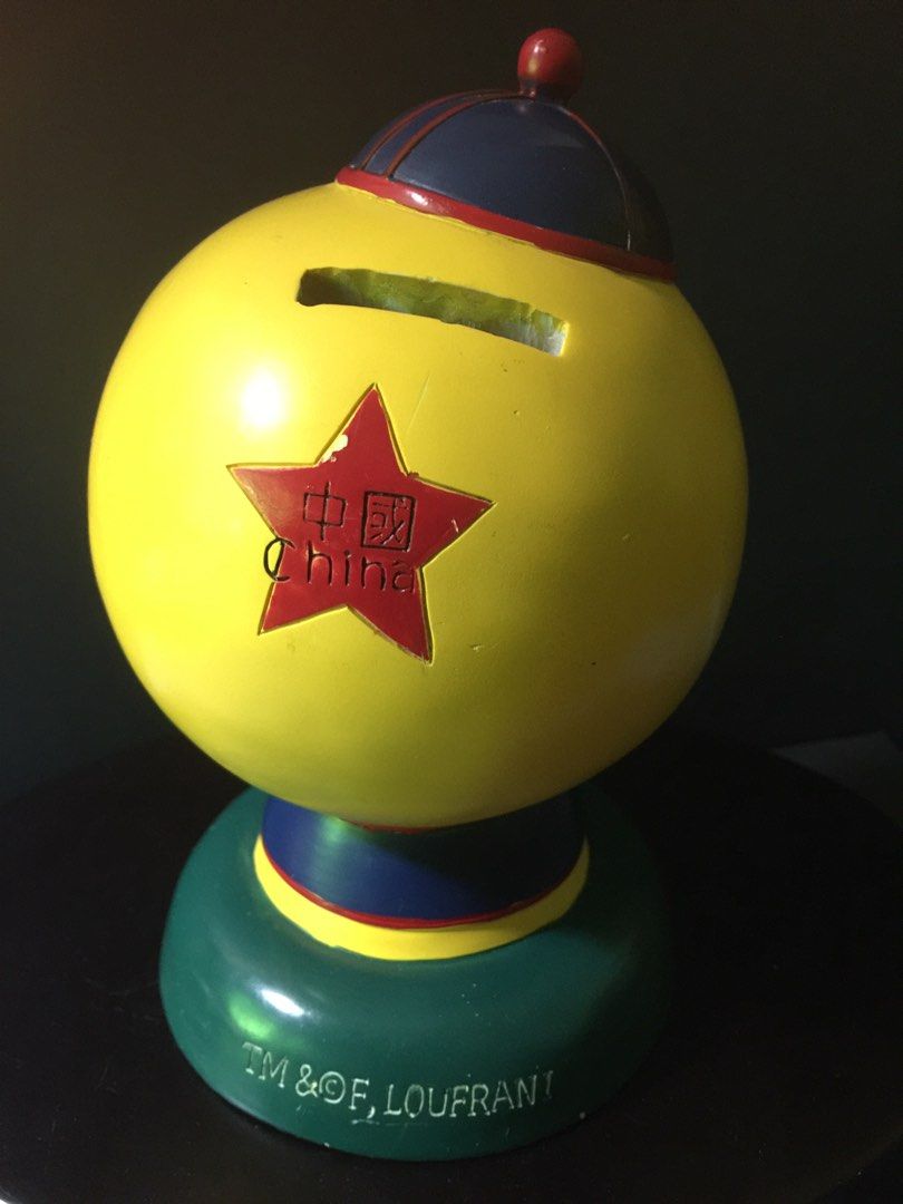 Vintage Smiley TM Coin Box/Tabung, Hobbies & Toys, Collectibles ...