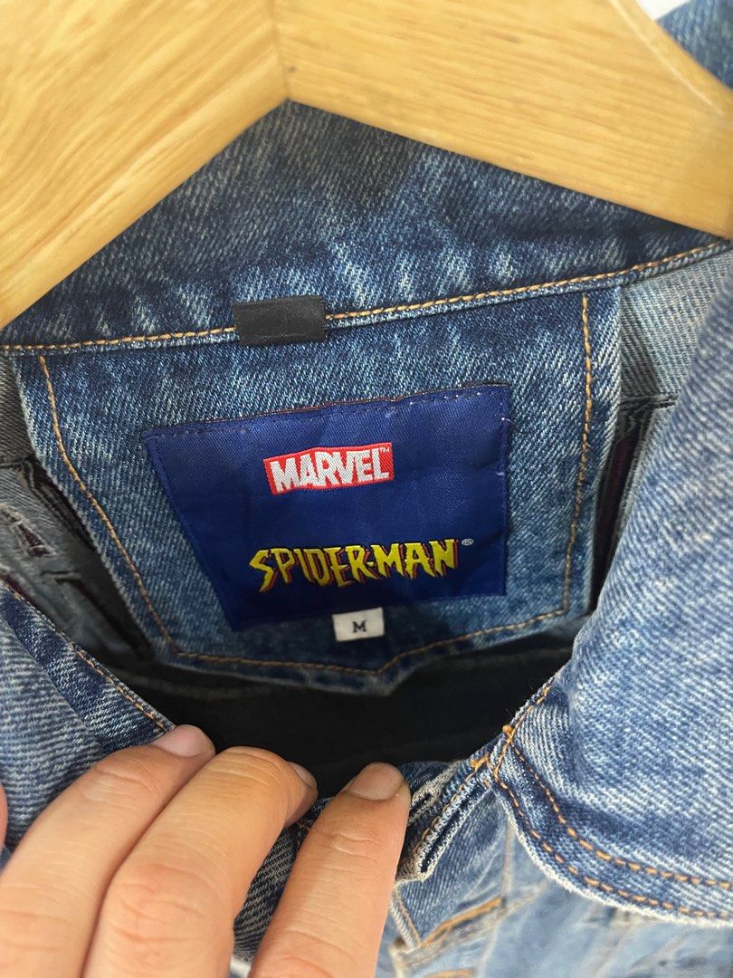 Spider man jean jacket top
