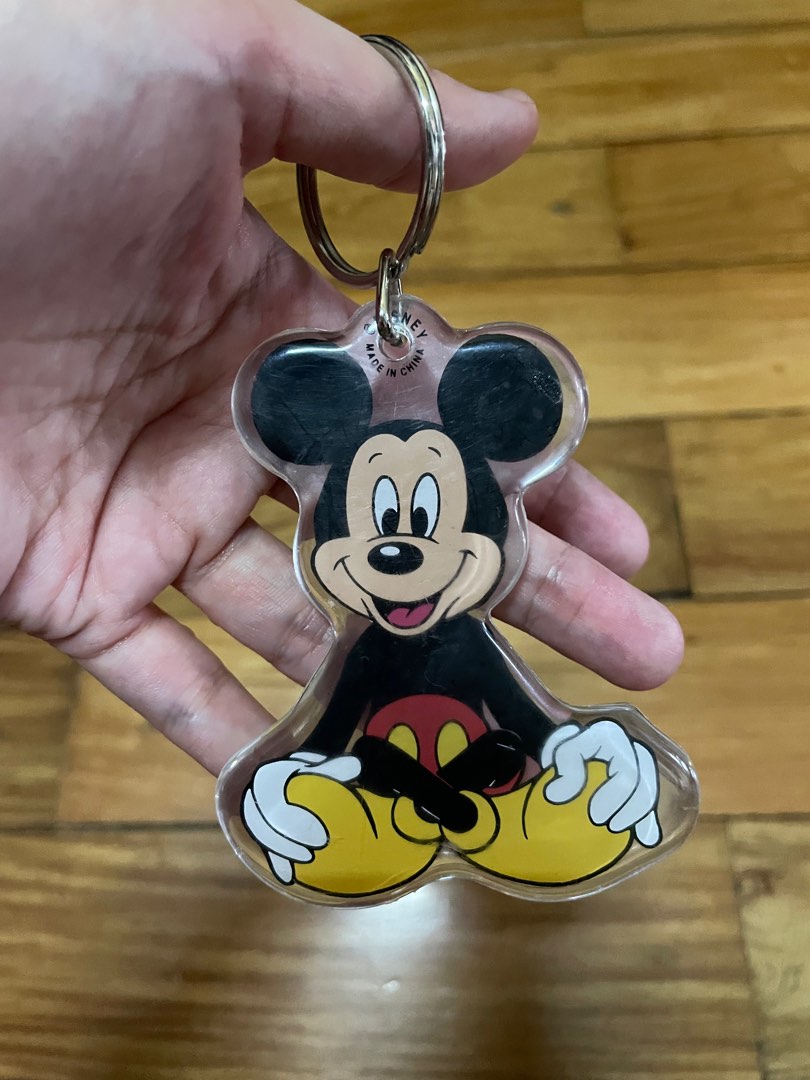 Vintage World Disneyland Mickey Mouse Keychain Hobbies Toys