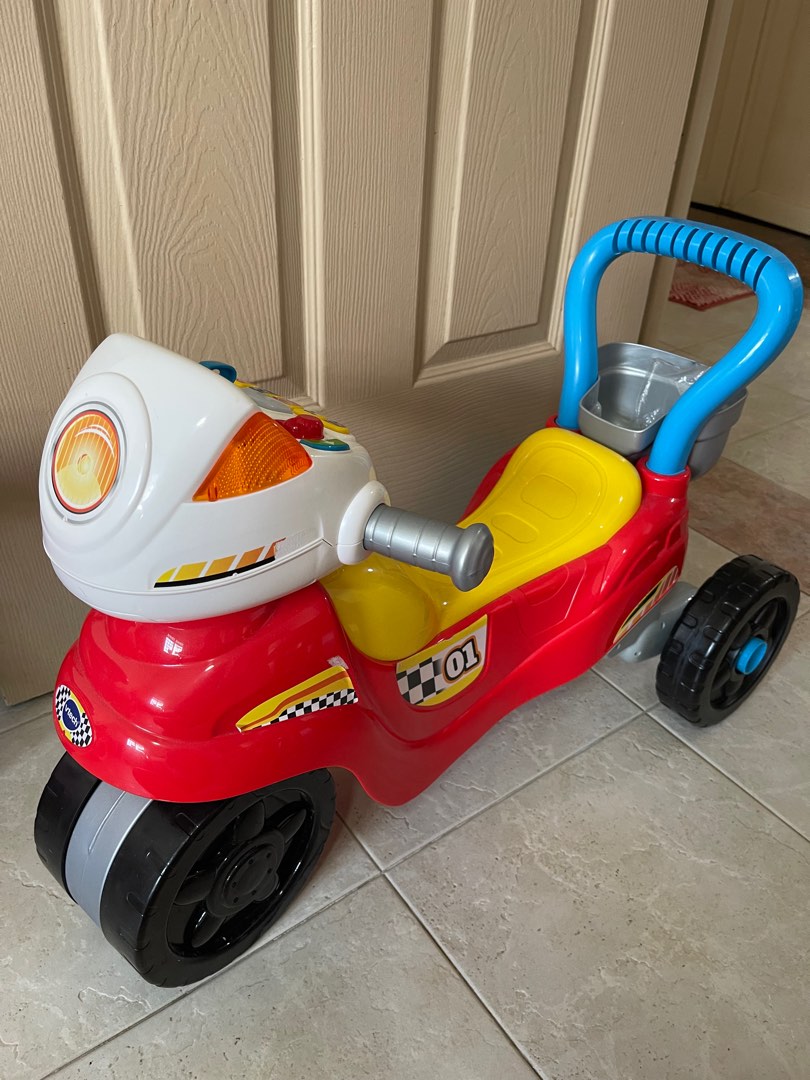 vtech step and roll motorbike