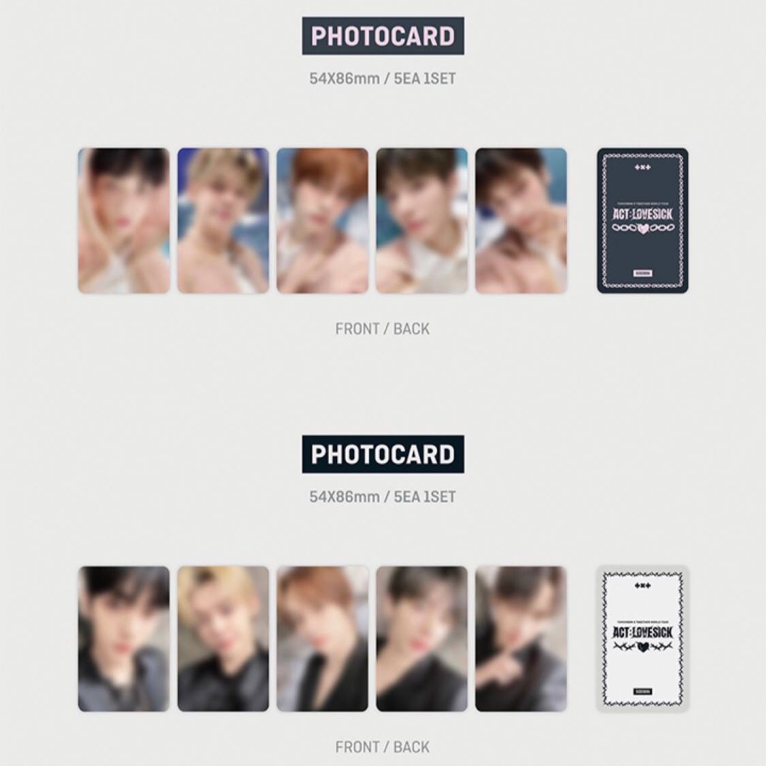 【未使用品】 SET YEONJUN LOVESICK : ACT TXT WTS DVD Hobbies DIGICODE, アイドル