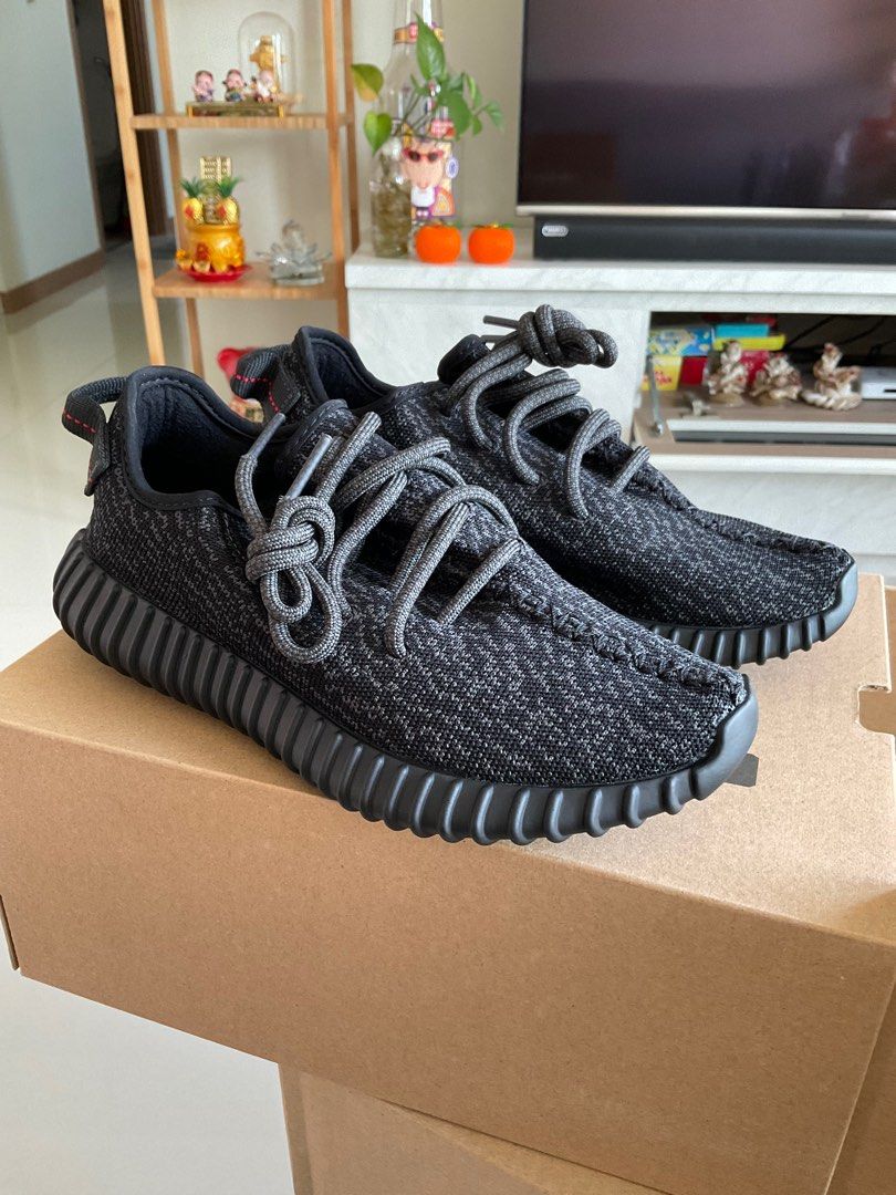 WTT S Yeezy Pirate Black US 5 UK 4.5 for US9.5 10