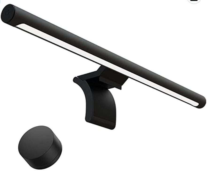 Xiaomi Mi Computer Monitor Light Bar (Item Code 523) (Category: Other Accessories) located in Marikina City. Submitted by skowshop (Listing ID 1235857122, Image 1). Description: Style Modern Brand Xiaomi Color Black Product Dimensions 1"D x 0.67"W x 0.67"H Special Feature No screen reflection, Magnetic rotation, 2.4-GHz wireless remote control, Doesn't take up space Metal bodyNo screen reflection, Magnetic rotation, 2.4-GHz wireless remote contro