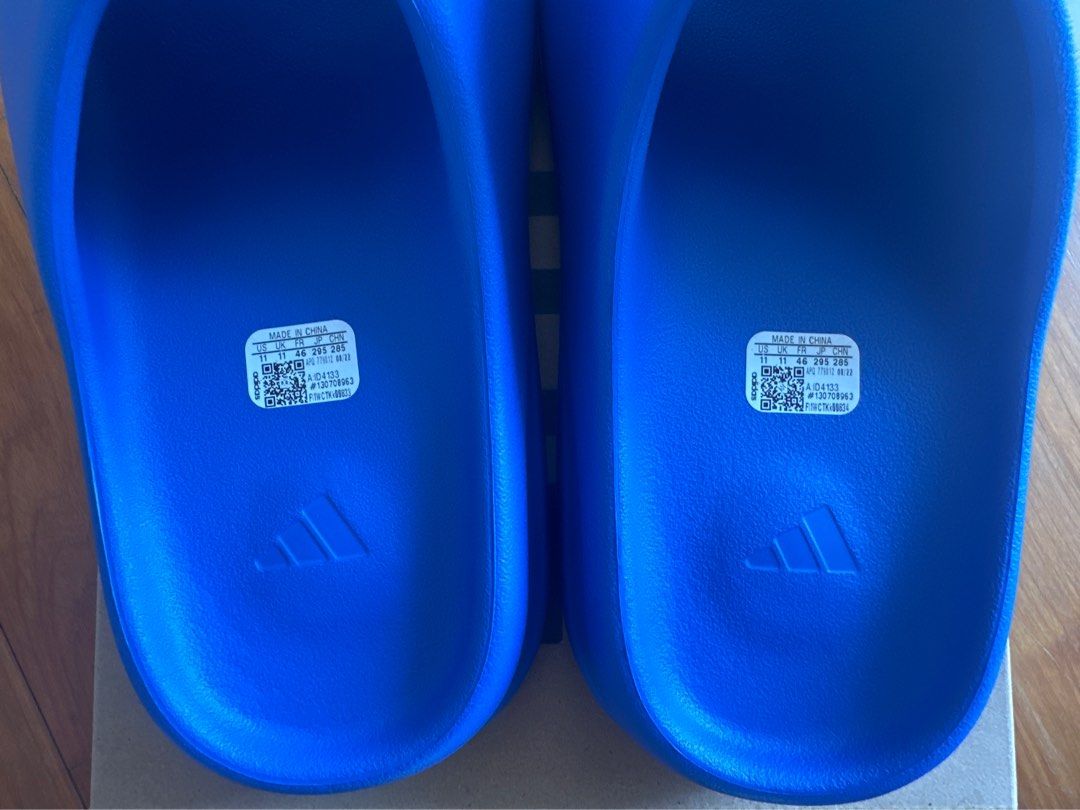 Yeezy Slide Azure UK 11, Men's Fashion, Footwear, Sneakers on Carousell