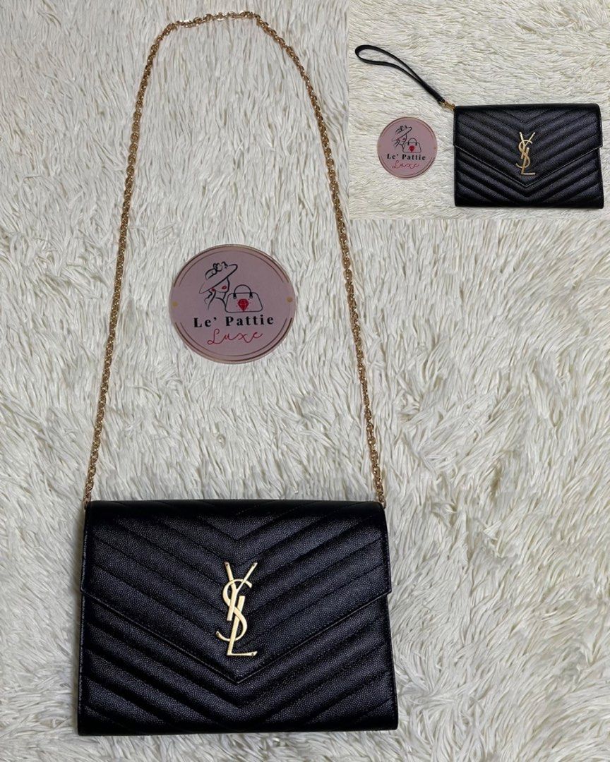 YSL Envelope Wristlet / WoC on Carousell