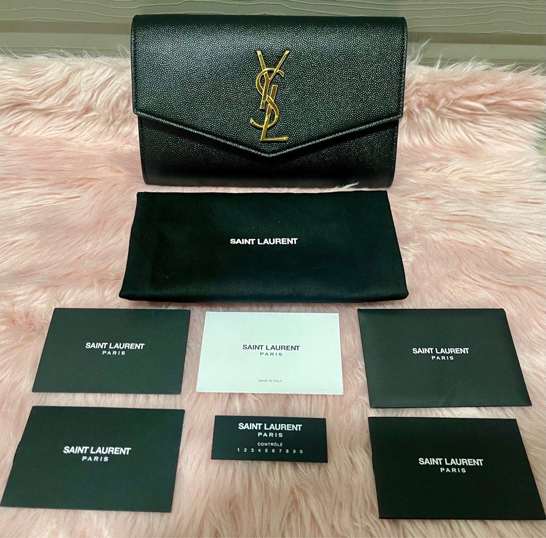 YSL Card Holder, Luxury, Bags & Wallets on Carousell