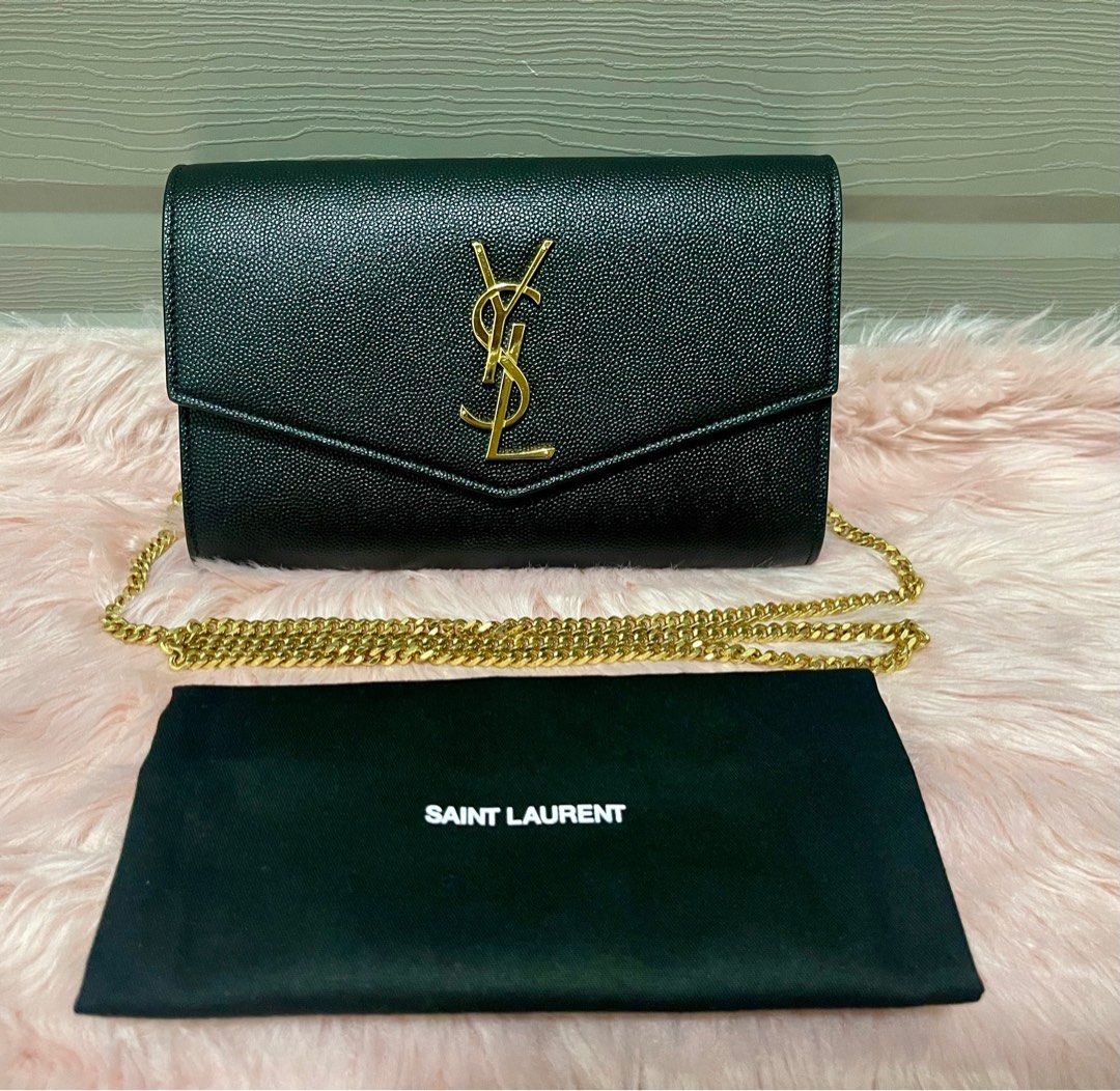 YSL Uptown Wallet on Chain on Carousell