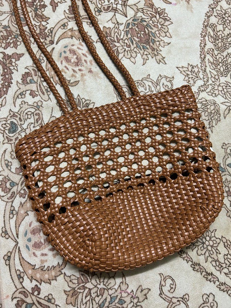 Rattan bag zara shop