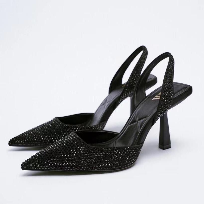 Zara hot sale black heels