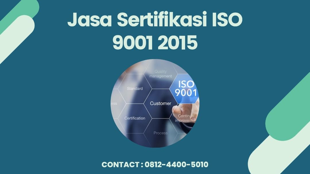 Jasa Sertifikasi ISO 9001 2015