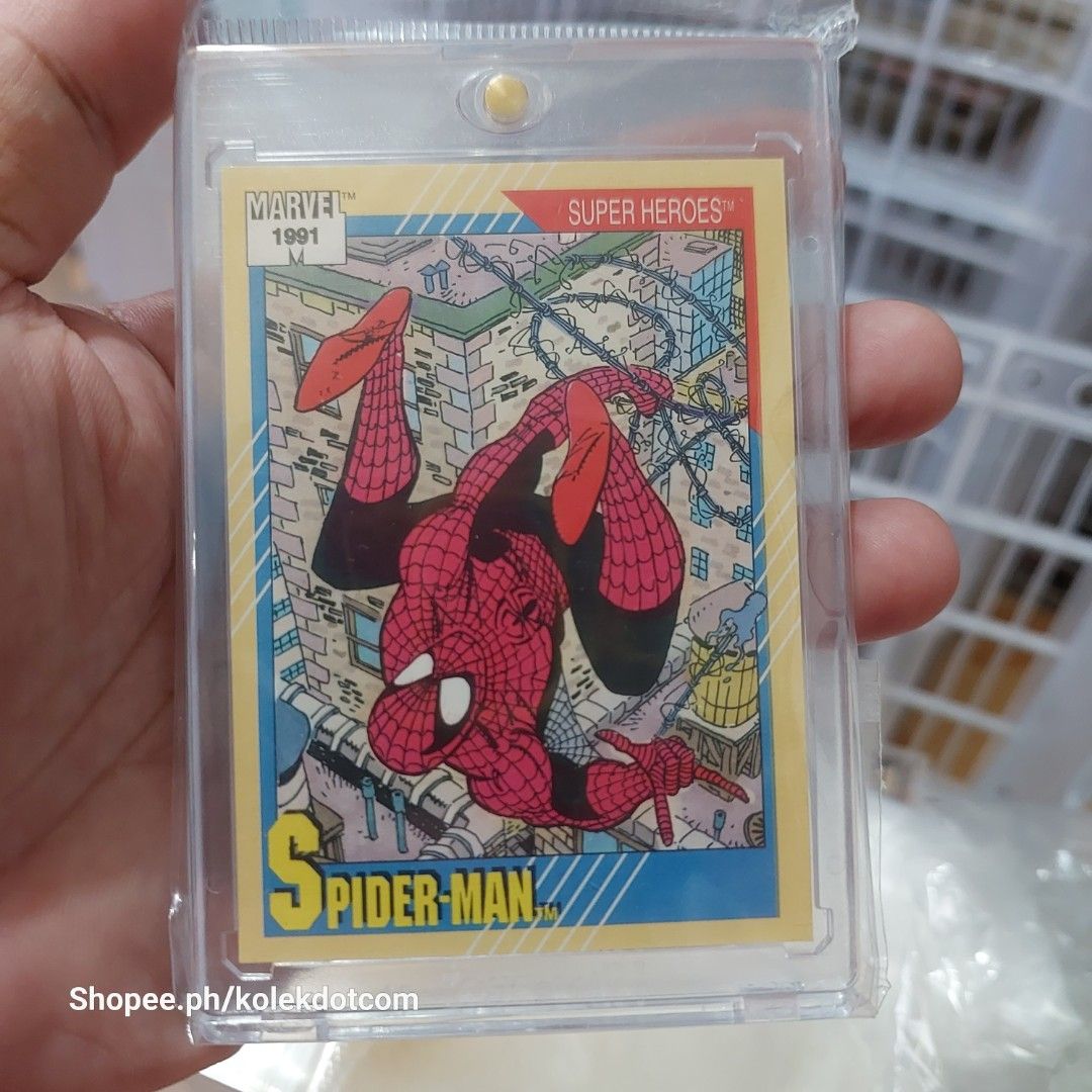 1991 Marvel card Series 2 Spiderman hard to find on Carousell