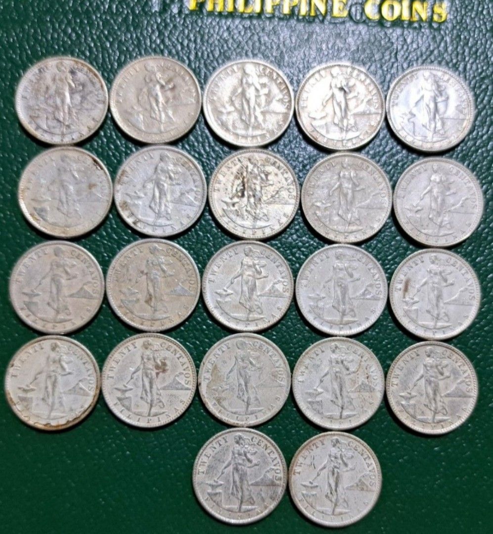 20 Centavo from 1945 1944, Hobbies & Toys, Memorabilia & Collectibles