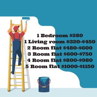 20% Discount/ HDB/ BTO/ Condo/ Landed house painting/ Office area painting/ Epoxy/ Varnish/ Plaster/ Grouting.