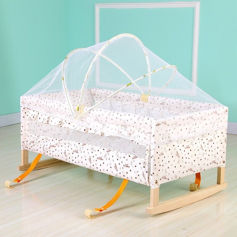 Baby carry cot with mosquito net sales