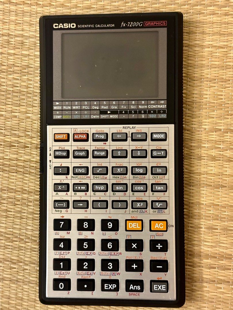 Casio fx 7200g clearance