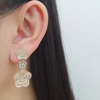 6.55g 2.39tcw Dangling Earring