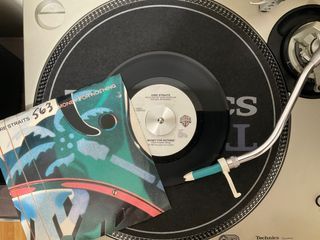 [7”] Money For Nothing - Dire Straits Plaka Vinyl Record