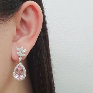 8.04g 10.21tcw Dangling Earring