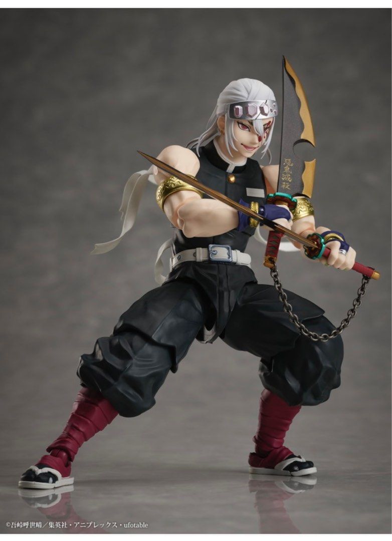 全新 行版 BUZZmod.宇髄天元 鬼滅之刃 音柱 1/12 比例可動人偶【ANIPLEX+限定】, 興趣及遊戲, 玩具 & 遊戲類 ...