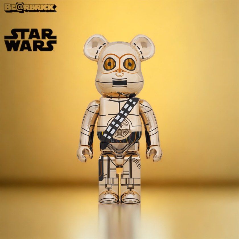 割引Bearbrick 1000% C-3PO The Rise of Skywalker, 興趣及遊戲, 玩具