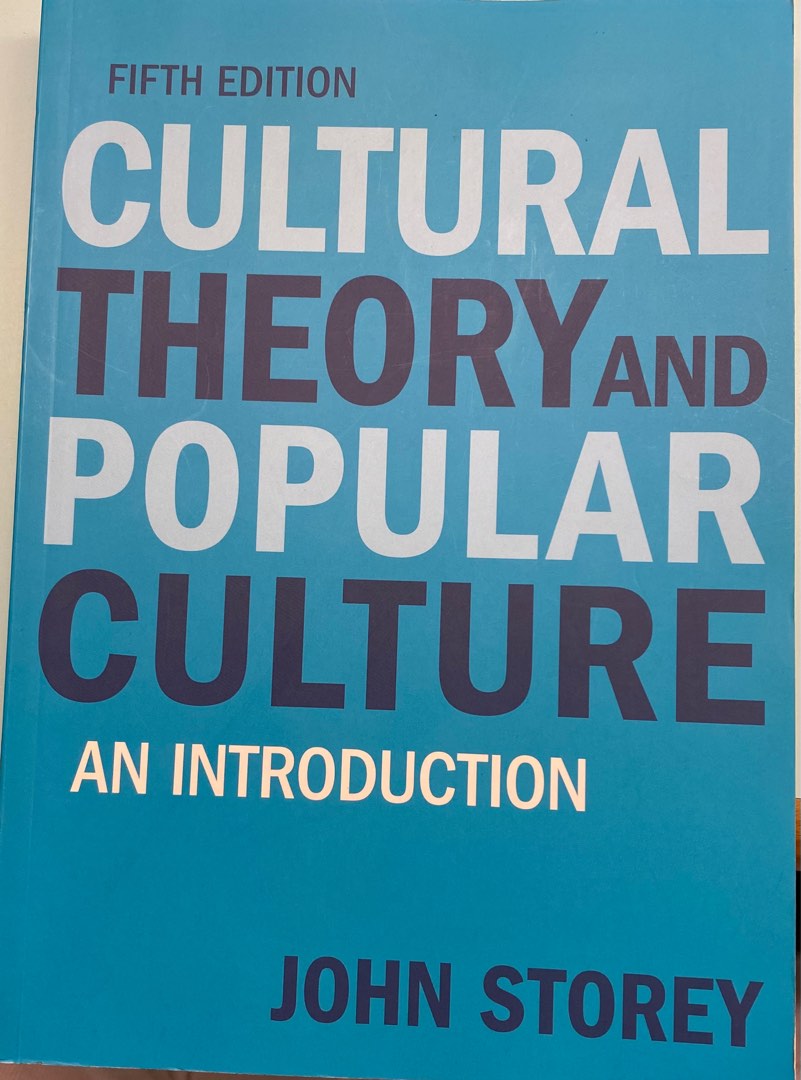 文化研究參考書 Cultural Theory and Popular Culture An Introduction (John