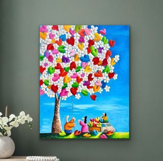 ❤️ Customised Oil Painting Canvas Handpainted Art Coplu Style