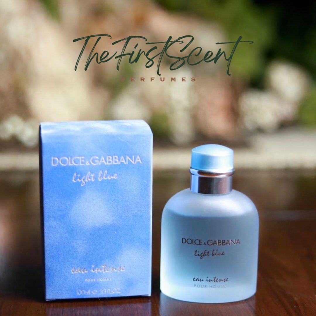 Light Blue Eau Intense EDP 100ml Carousell