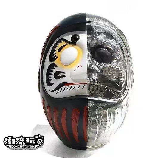シークレットベース DARUMA SKULL MATTE BLACK シークレットベース DARUMA SKULL MATTE BLACK 【公式通販】