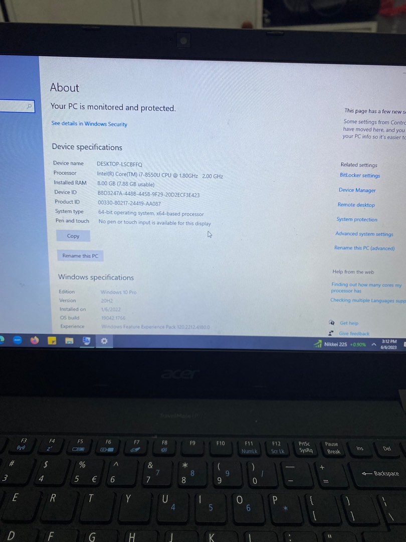 ACER TRAVEL MATE, Computers & Tech, Laptops & Notebooks on Carousell